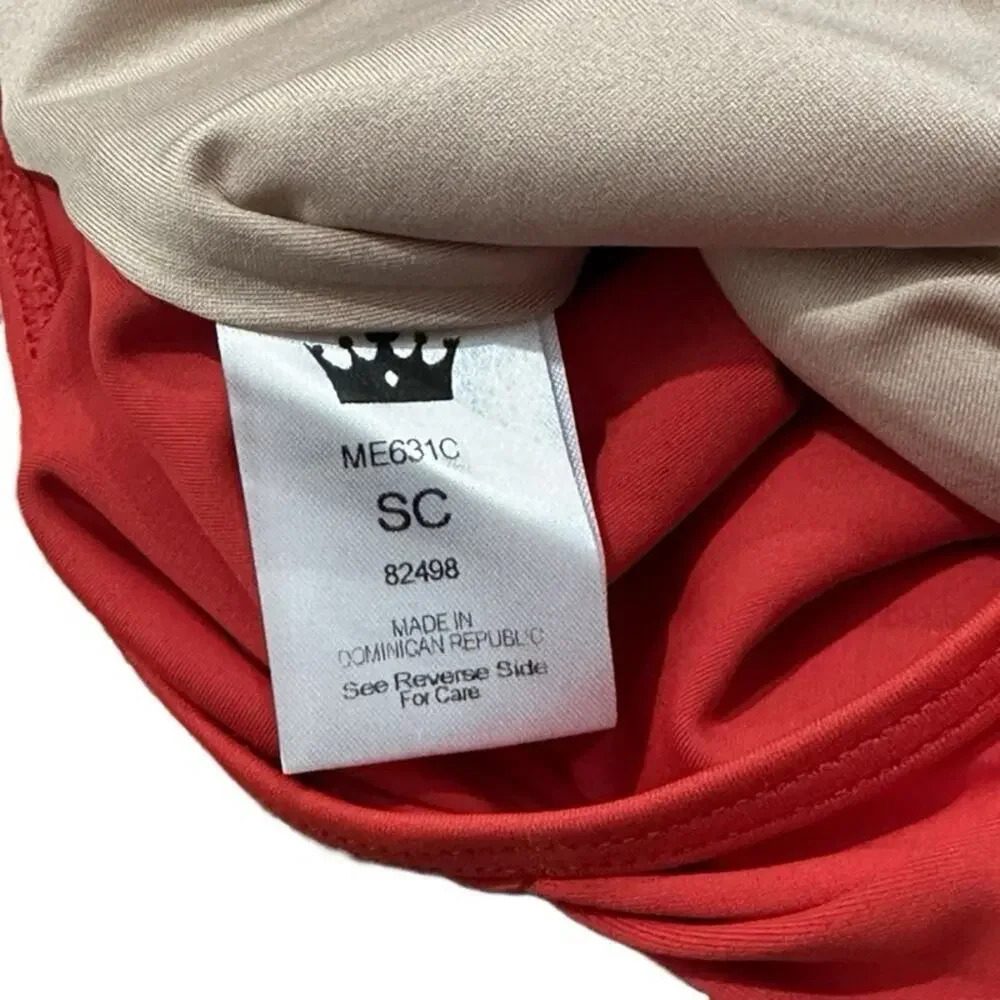 Mariia Crown Red Dance camisole style dance ballet leotard Costume CS NWT